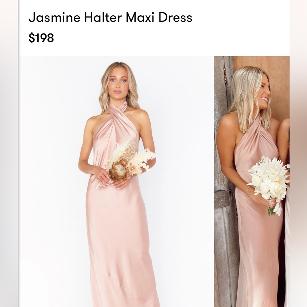 Show Me Your Mumu Jasmine Halter Maxi Dress